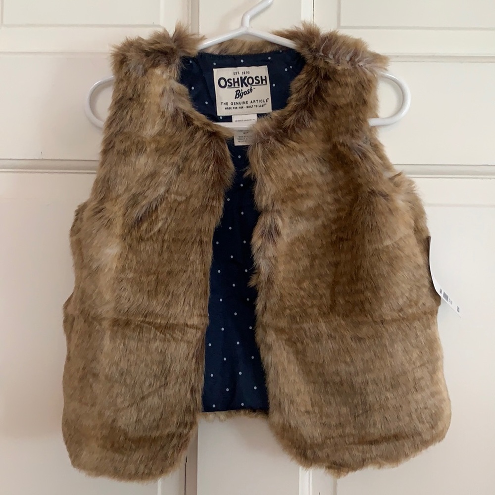 Oshkosh Toddler Fur Vest